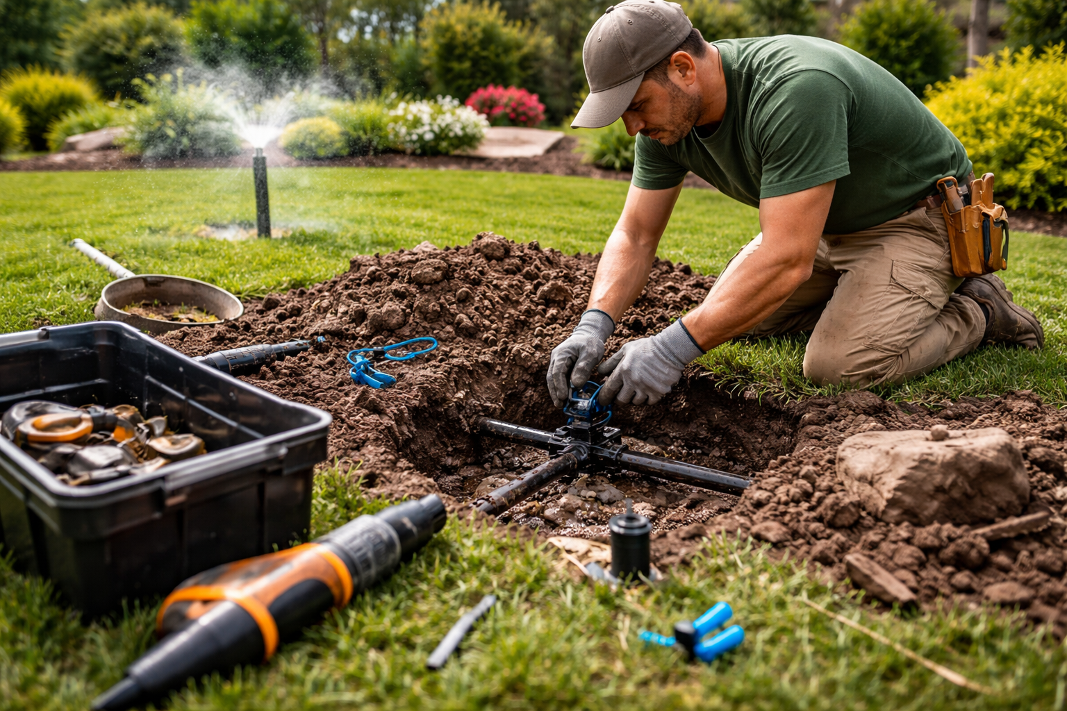 Irrigation repair service